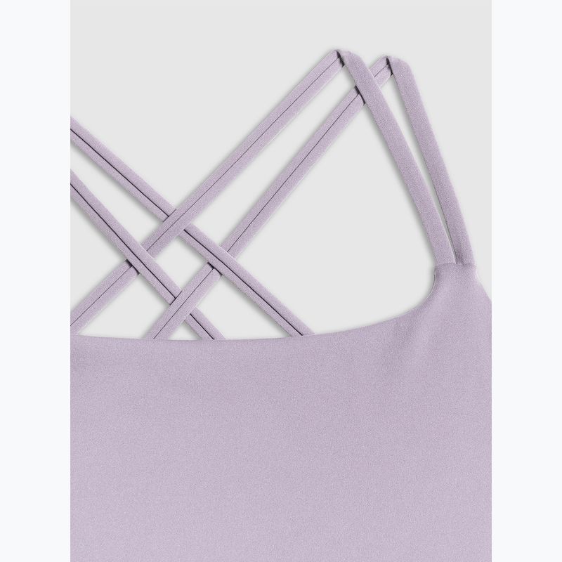 Női edzőpóló 4F Solar Punk FNK F0745 light violet 2