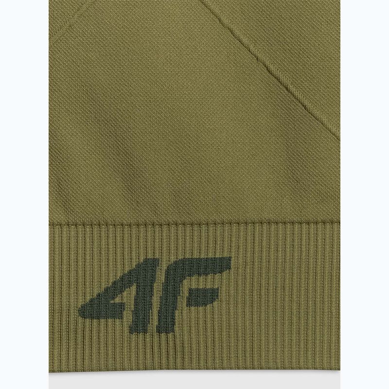Női edzőpóló 4F Solar Punk FNK F0886 olive 2