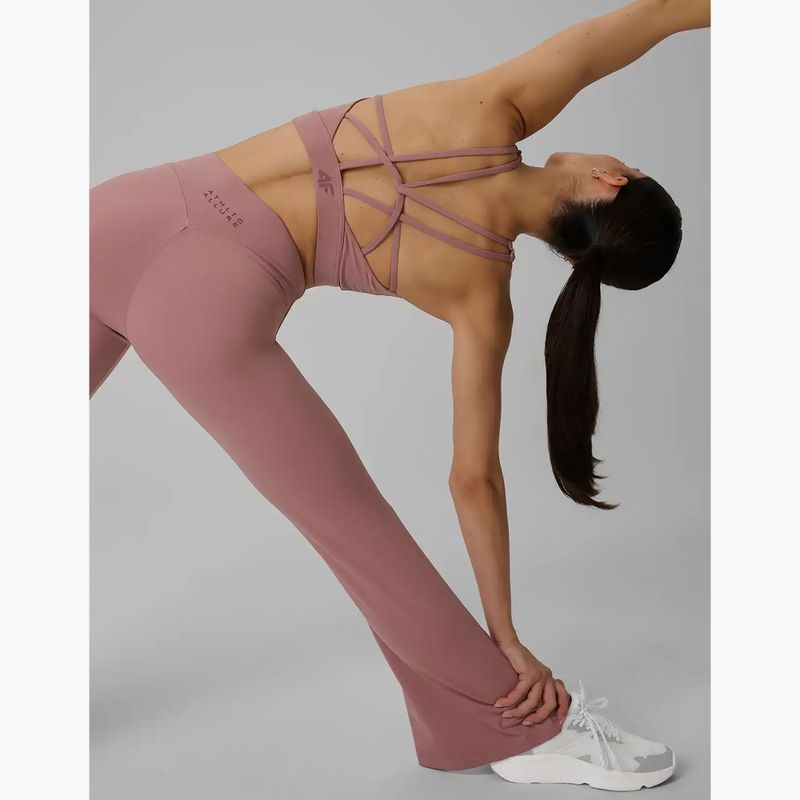 Edzőmelltartó 4F Athletic Allure F208 light pink 7