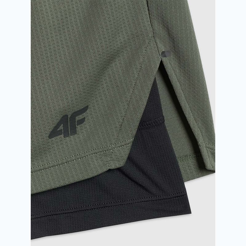 Férfi rövidnadrág 4F Athletic FNK M1259 khaki 2