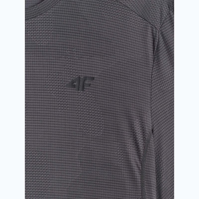 Férfi edzőpóló 4F Athletic FNK M1778 black allover 2