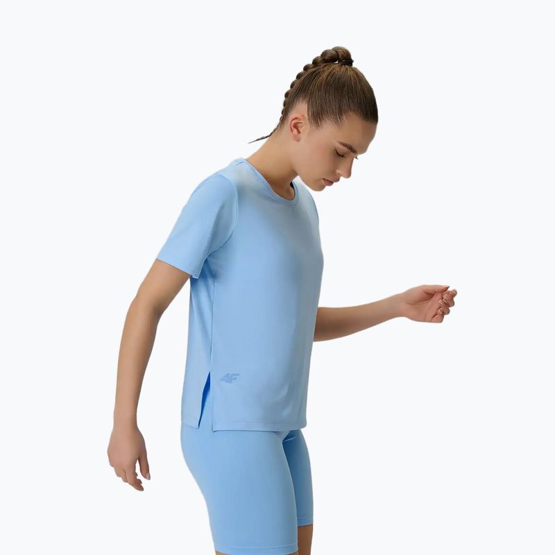 Női edzőpóló 4F Multiactive FNK F1847 blue 5