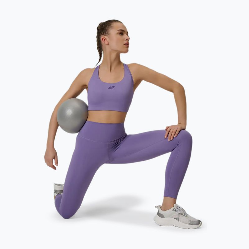 Edzőmelltartó 4F Multiactive F222 violet 7
