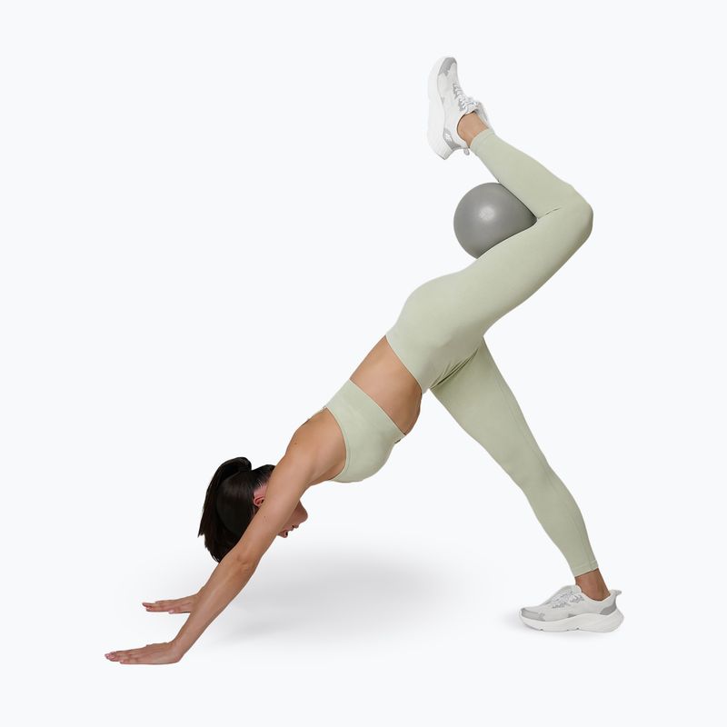 Női edző leggings 4F Solar Punk FNK F399 light green allover 6