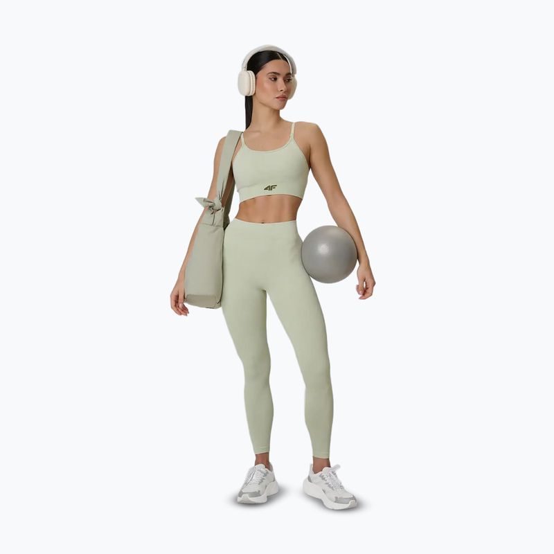 Edzőmelltartó 4F Solar Punk F203 light green allover 6