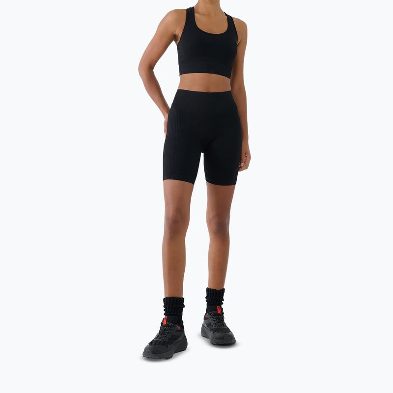 Női edző leggings 4F Multiative FNK F087 deep black 4