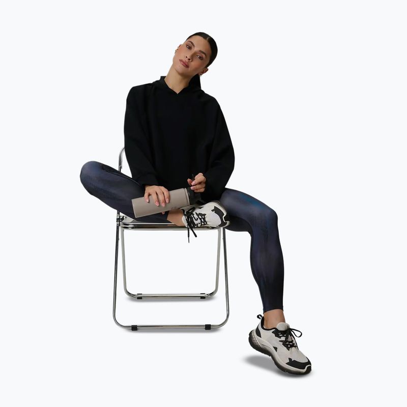 Női edző leggings 4F Solar Punk FNK F454 sea green allover 8