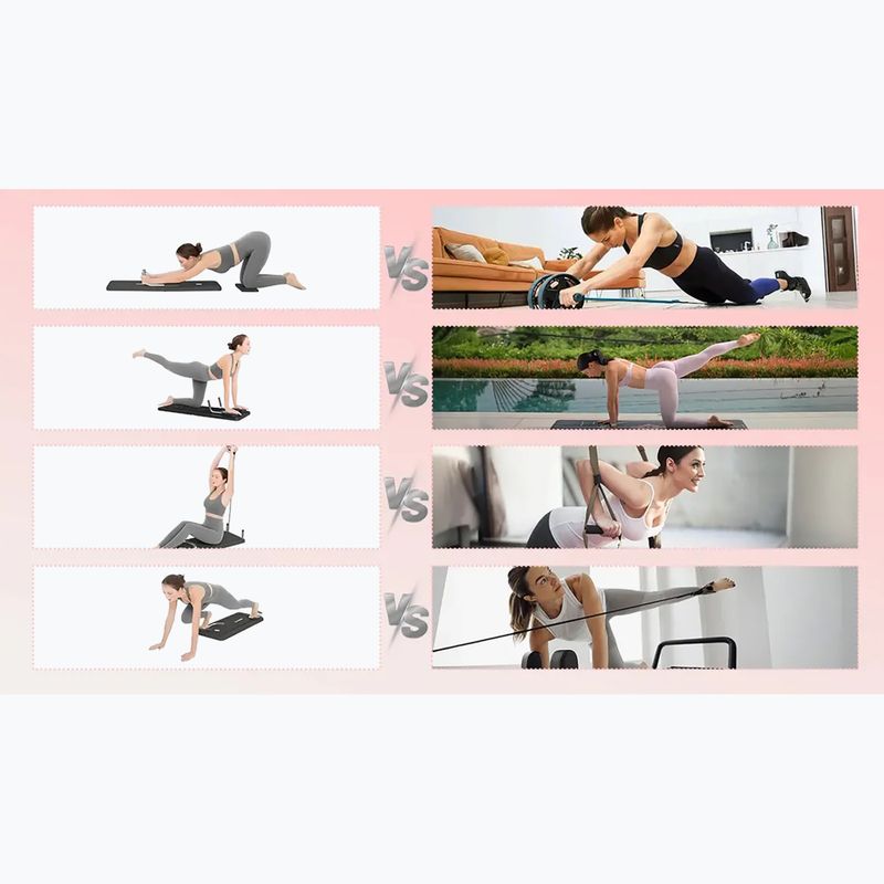 Pilates reformer Extralink DNXGHJNKERMLPM Black 7