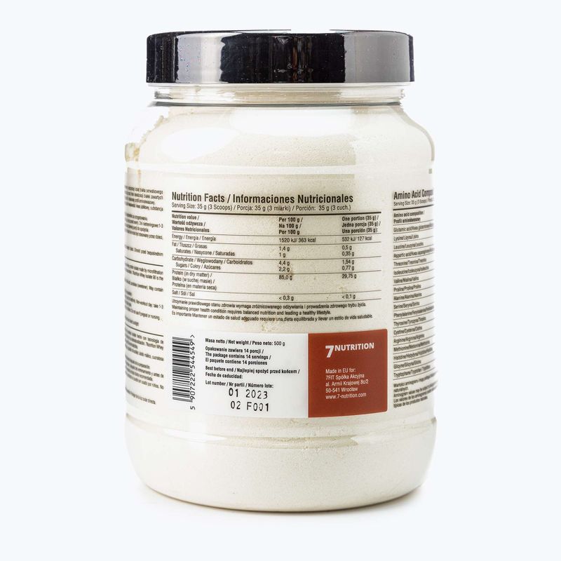 Tejsavó 7Nutrition Izolátum 90 keksz 7Nu000257 4