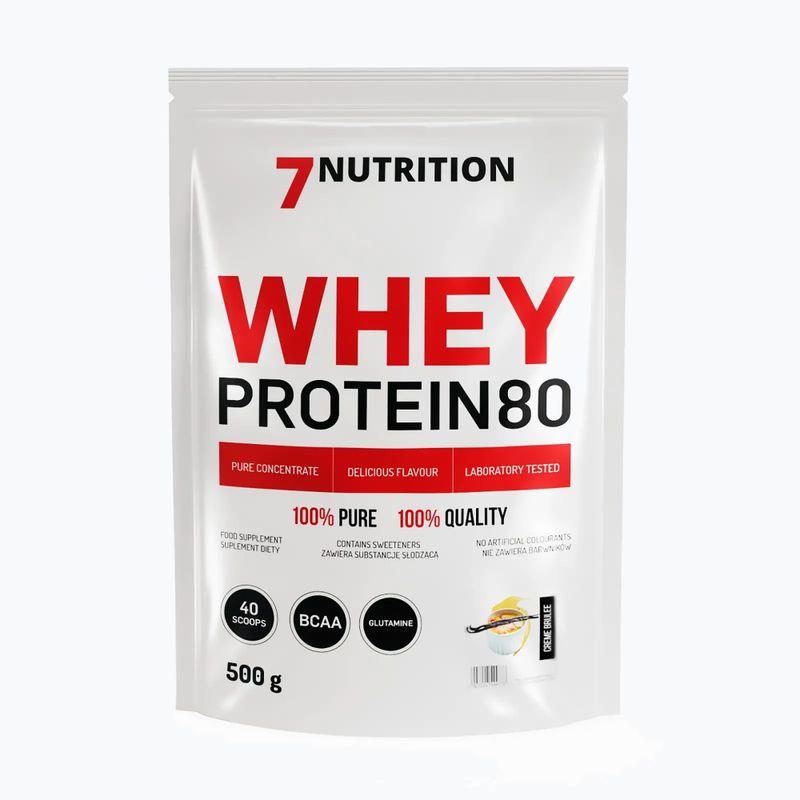 Tejsavó 7Nutrition Protein 80 500g creme brulee 7Nu000260
