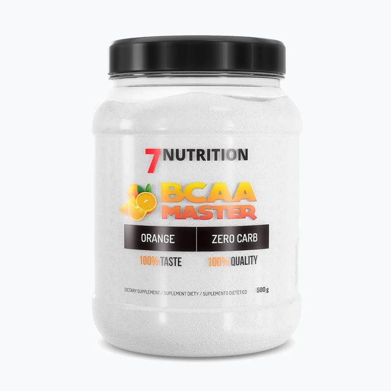 BCAA Master 7Nutrition aminosavak 500g narancs 7Nu000333-narancs 7Nu000333-narancs
