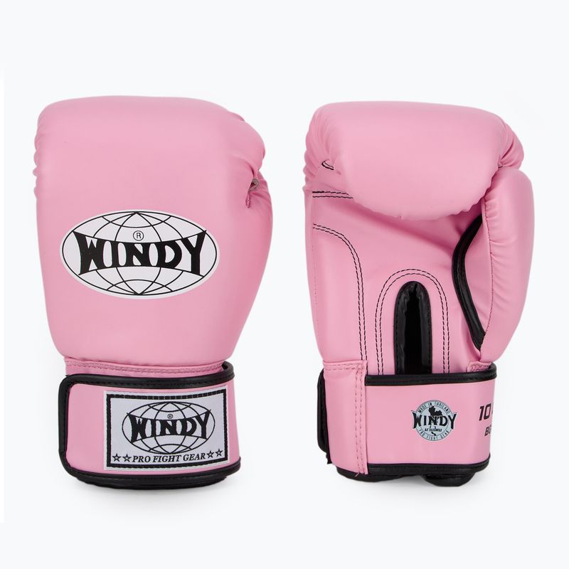 WINDY Classic Szintetikus bőr rózsaszín bokszkesztyű