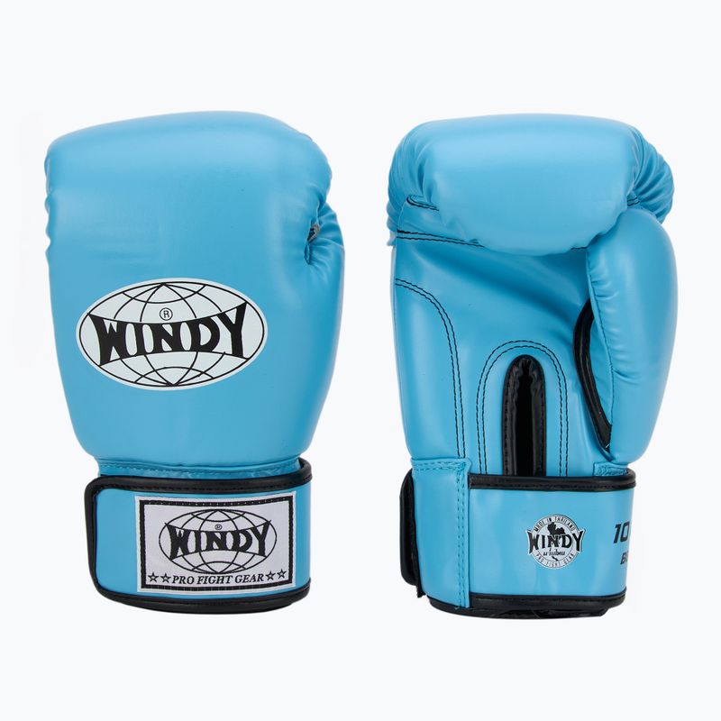 WINDY Classic Szintetikus bőr égszínkék bokszkesztyű