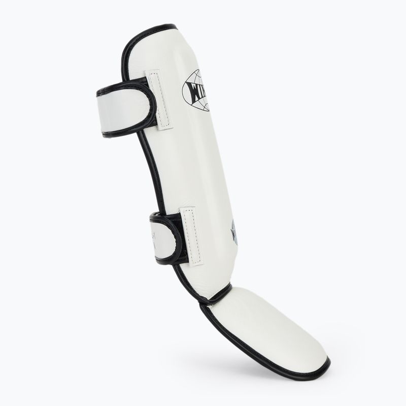 WINDY Szintetikus bőr sípcsont és lábfejvédő fehér 2