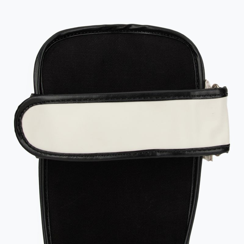 WINDY Classic Double Strap sípcsont- és lábfejvédő fehér színben 6