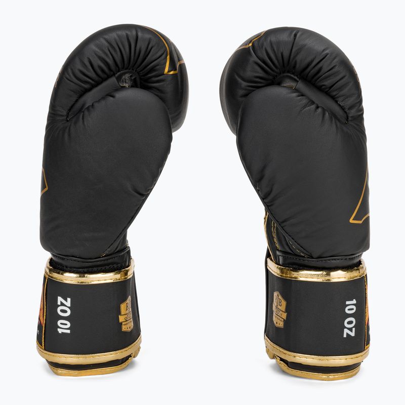 RAJA BOXING Origin Standard valódi bőr bokszkesztyű fekete 4