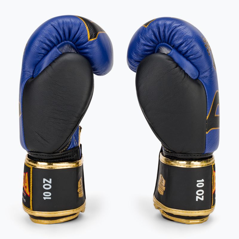 RAJA BOXING Origin Standard valódi bőr kék boxkesztyű 4