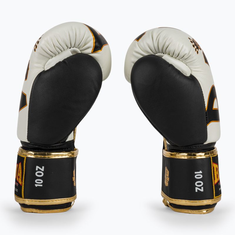 RAJA BOXING Origin Standard valódi bőr fehér boxkesztyű 4