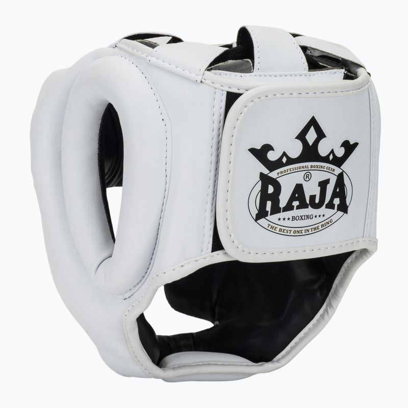 RAJA BOXING Semi bőr fehér bokszsisak 3