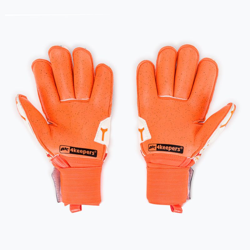 4Keepers Force V 2.20 RF kapuskesztyű narancssárga és fehér 4663 3