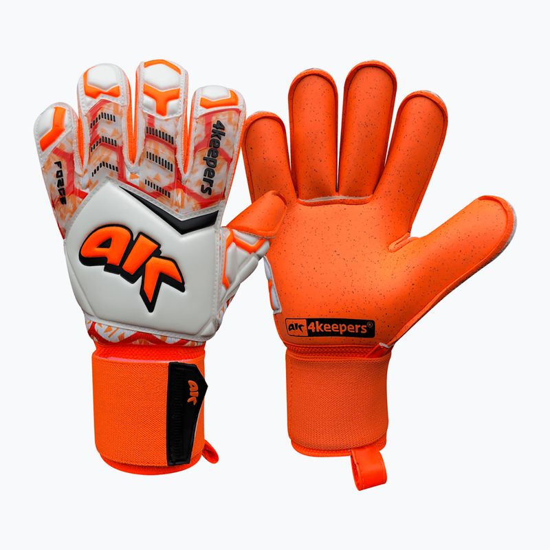 Gyermek kapuskesztyű 4Keepers Force V 2.20 RF narancssárga és fehér 4694 4