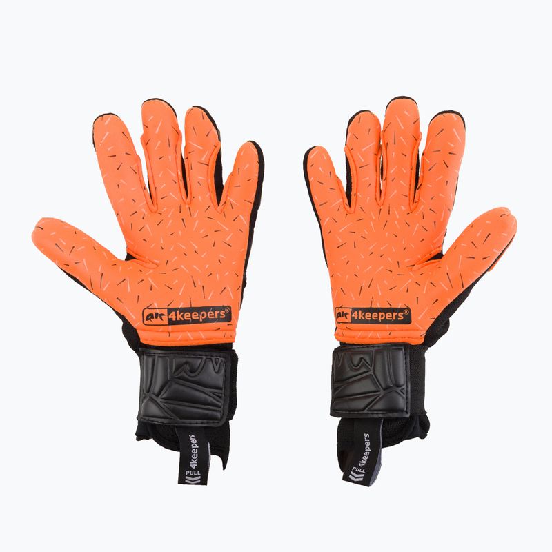 4Keepers Equip Flame Nc Jr gyermek kapuskesztyű fekete és narancssárga EQUIPFLNCJR 2