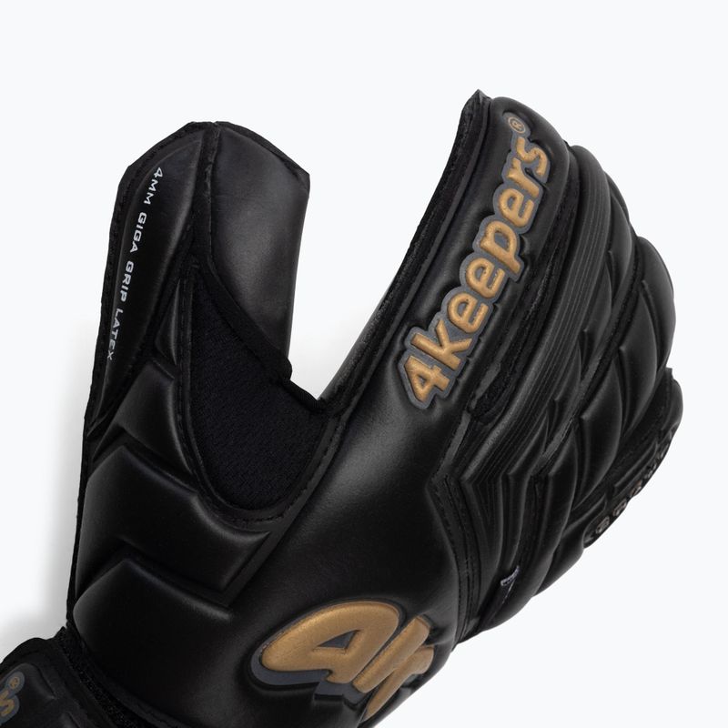 4Keepers Champ Gold Black V Rf kapus kesztyű fekete 3