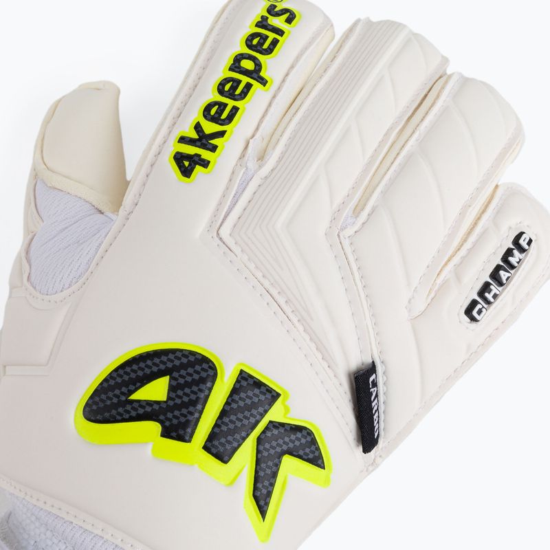 Gyermek kapuskesztyű 4Keepers Champ Carbo V RF Strap fehér 3
