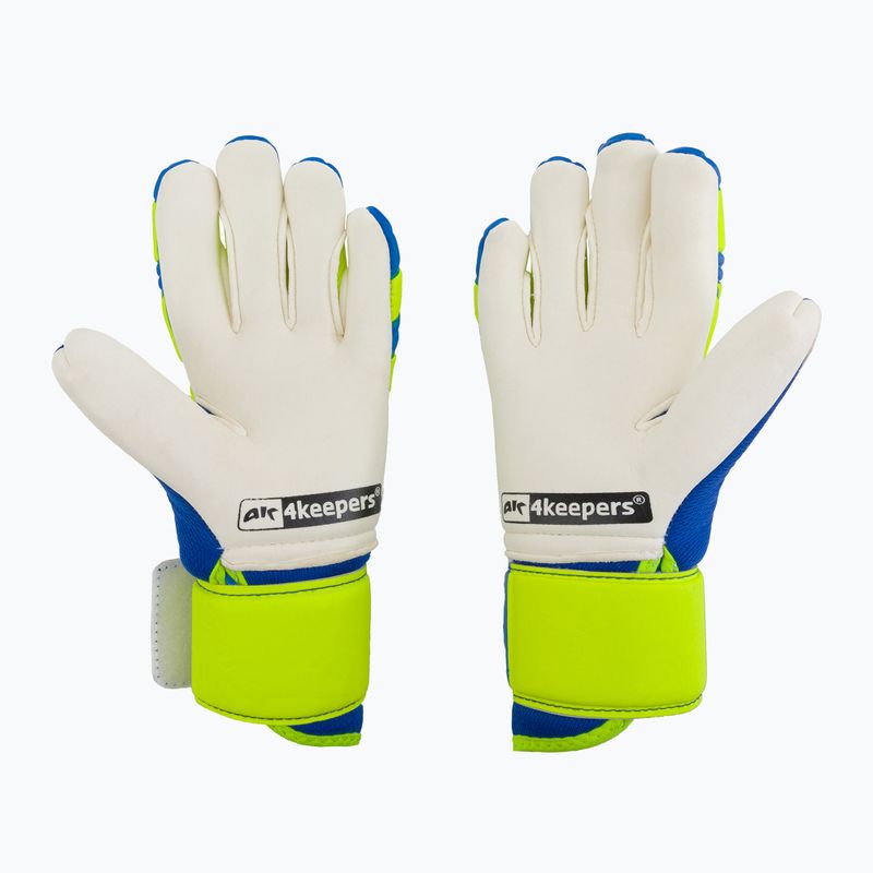 Gyermek kapuskesztyű 4Keepers Equip Breeze Nc Jr kék-zöld EQUIPBRNCJR 2