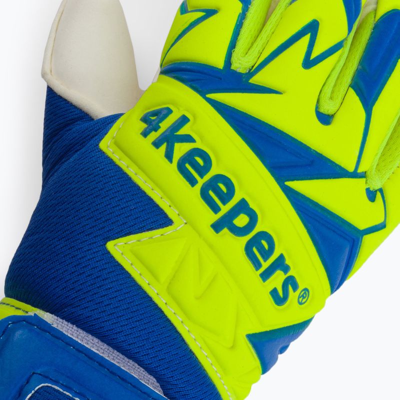 Gyermek kapuskesztyű 4Keepers Equip Breeze Nc Jr kék-zöld EQUIPBRNCJR 3