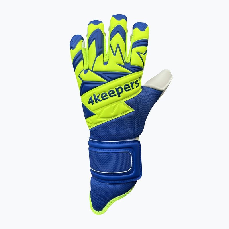Gyermek kapuskesztyű 4Keepers Equip Breeze Nc Jr kék-zöld EQUIPBRNCJR 4