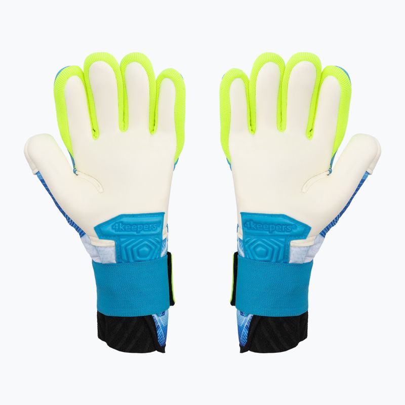 Gyermek kapuskesztyű 4Keepers Neo Liga Nc Jr kék 2