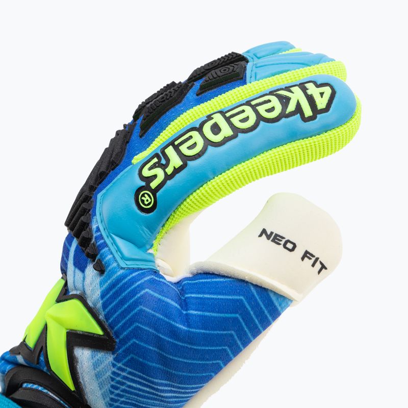Gyermek kapuskesztyű 4Keepers Neo Liga Nc Jr kék 3