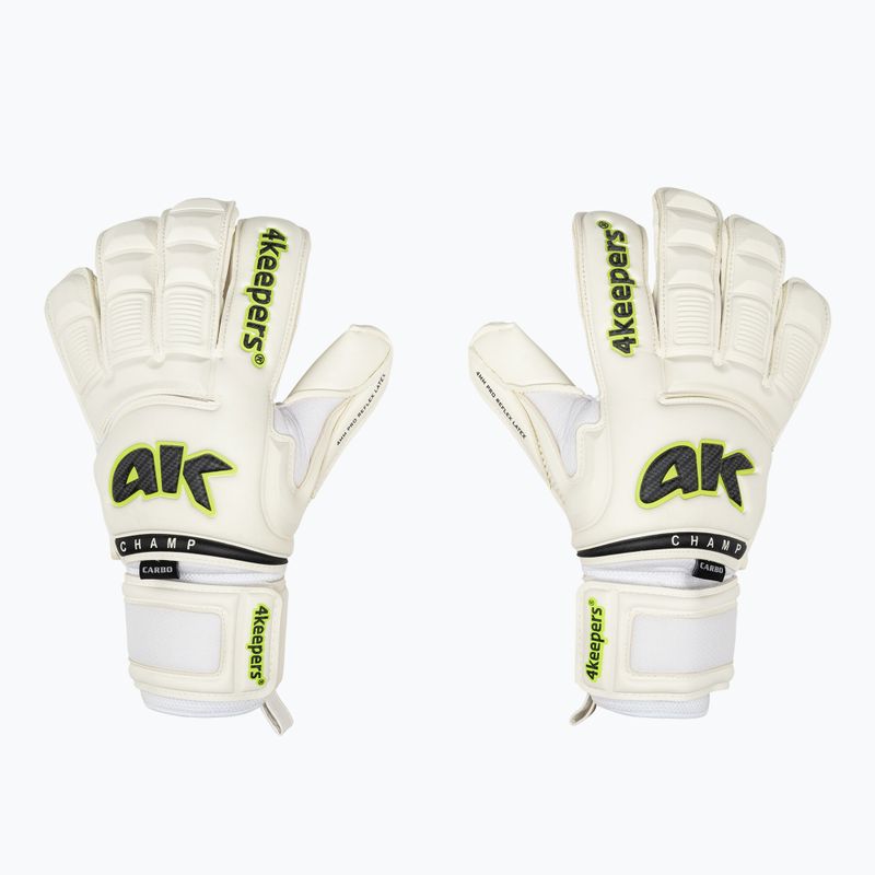 4Keepers Champ Carbo VI kapuskesztyű fehér