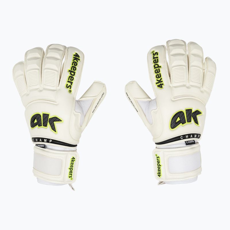 4Keepers Champ Carbo VI kapuskesztyű fehér