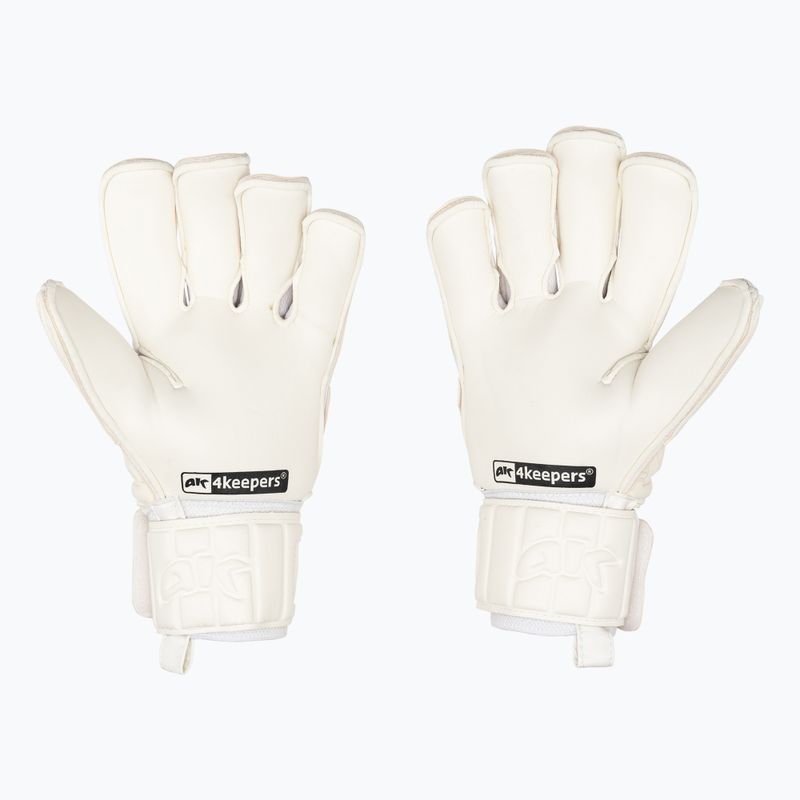 Gyermek kapus kesztyű 4keepers Champ Gold White RF2G fehér 2