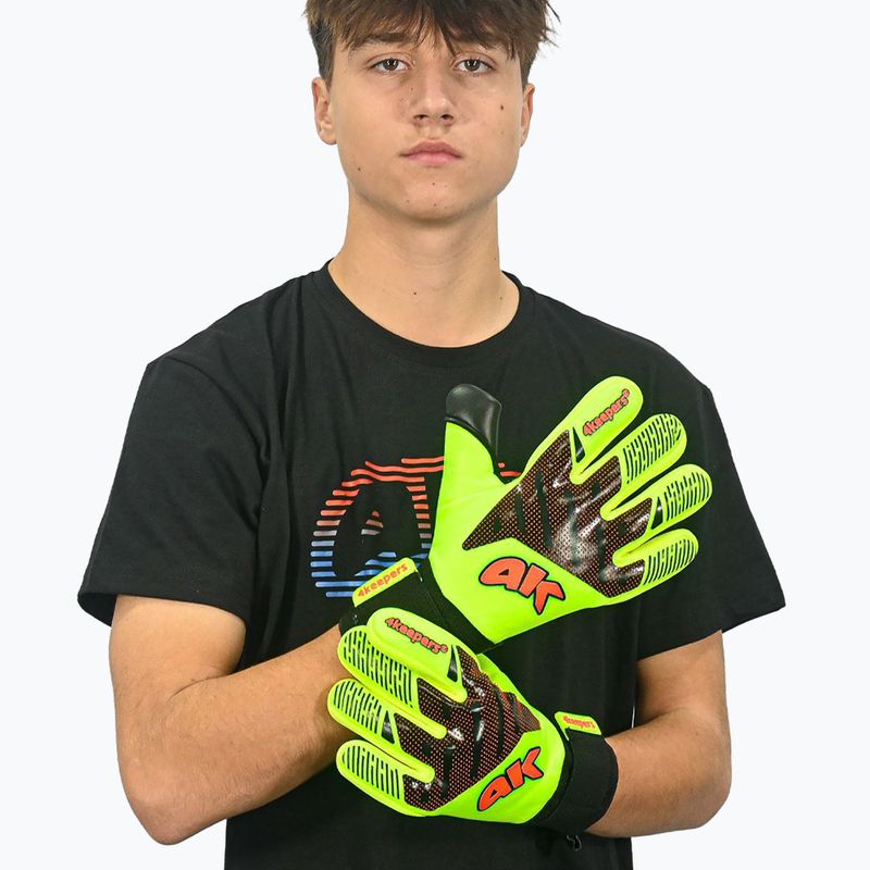 Gyerek kapuskesztyű 4keepers Elite Venom NC Jr seledyn 7