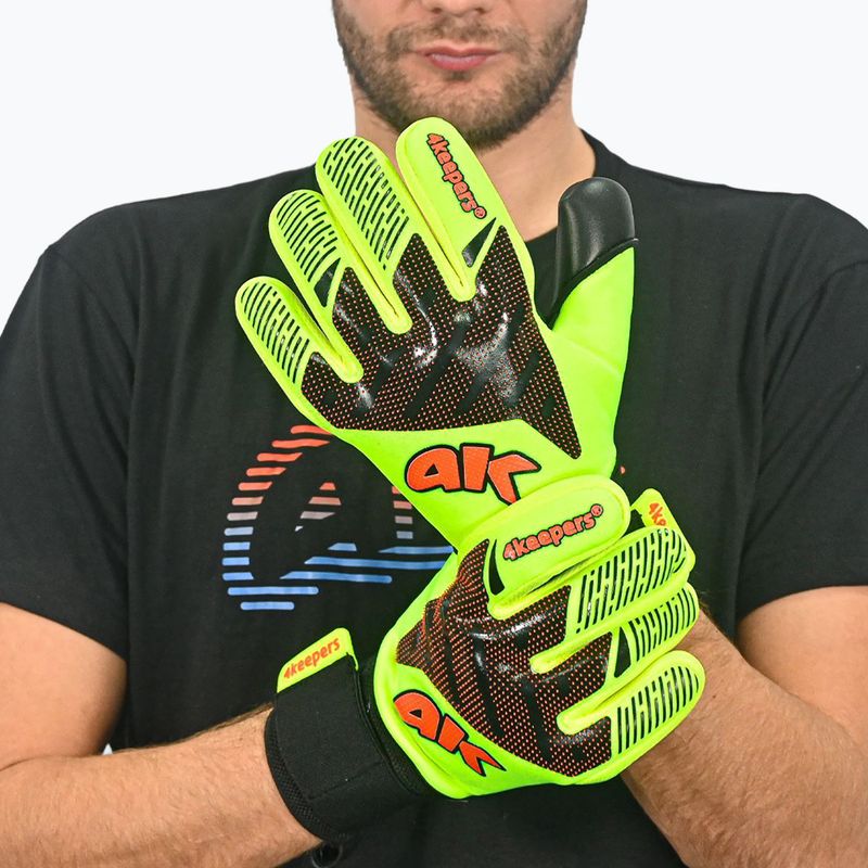 Kapuskesztyű 4keepers Elite Venom NC seledyn 6