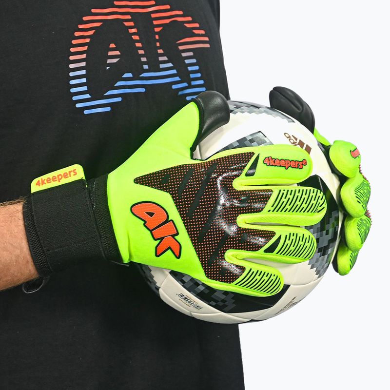 Kapuskesztyű 4keepers Elite Venom NC seledyn 9