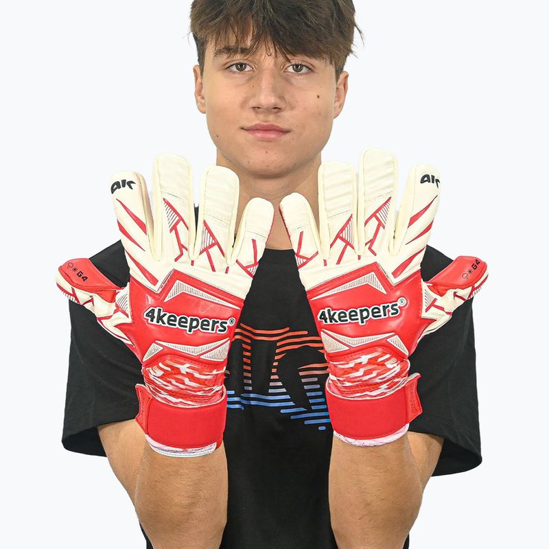 Kapuskesztyű 4keepers Force V4.25 HNC piros 6
