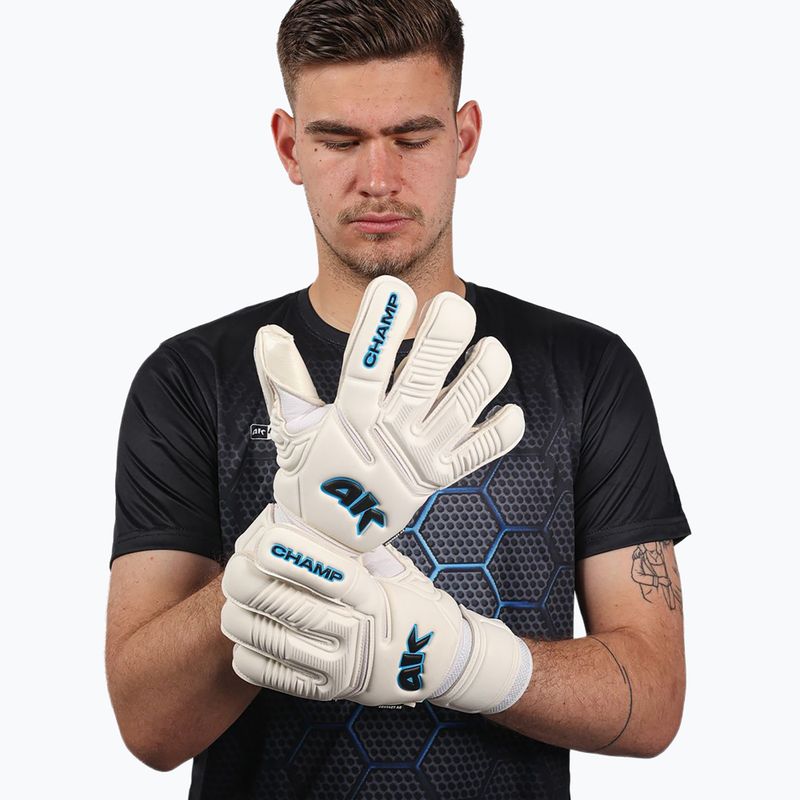 Gyermek kapuskesztyűk 4keepers Champ Aq Contact VII RF2G Jr white 8