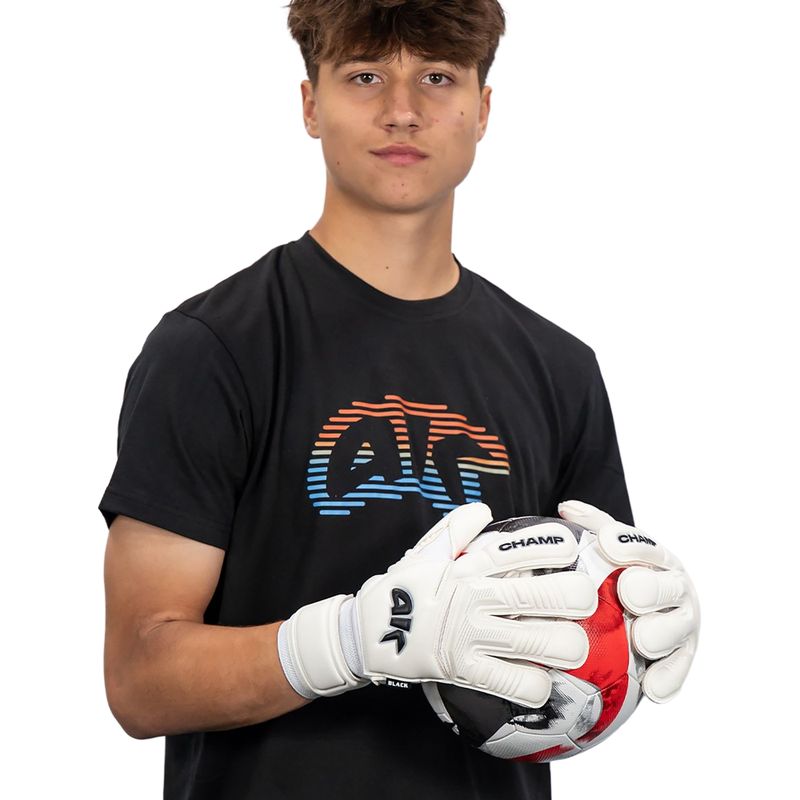 Gyermek kapuskesztyűk 4keepers Champ VII RF2G Jr black/white 6