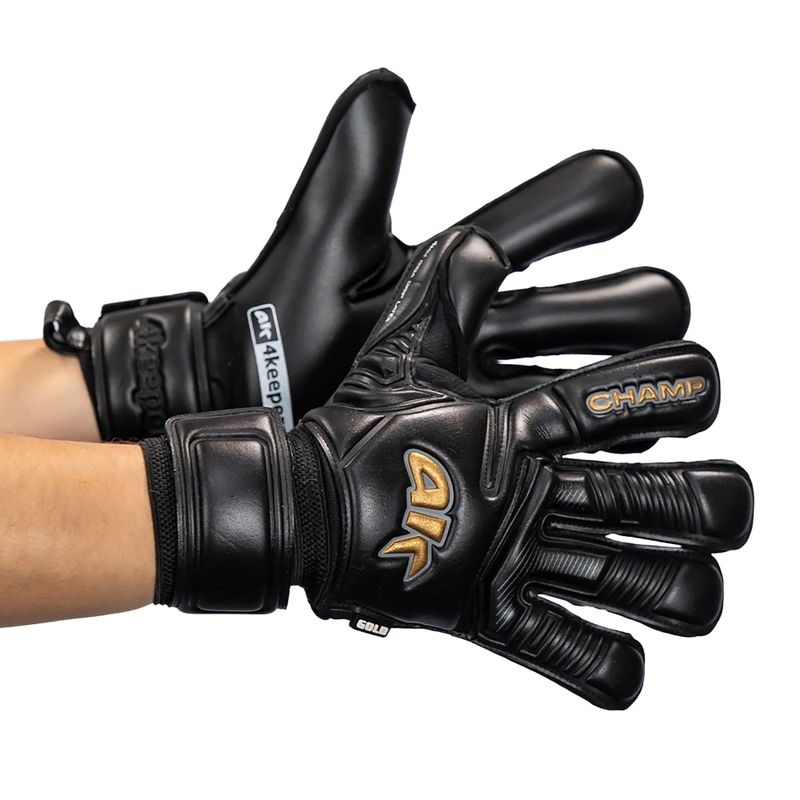 Gyermek kapuskesztyűk 4keepers Champ Gold Black VII RF2G Jr gold/black 10