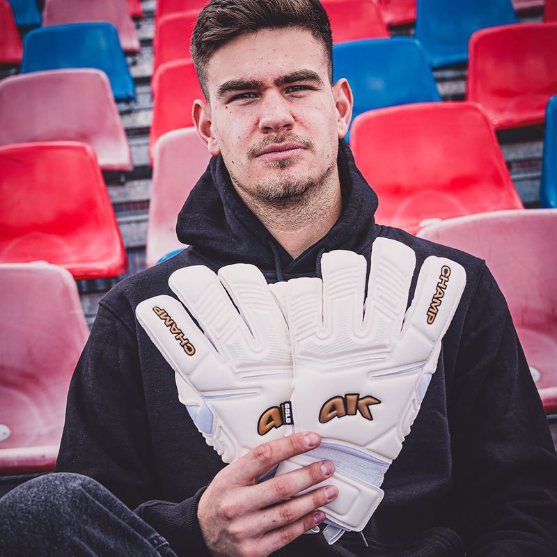 Kapuskesztyűk 4keepers Champ Gold VII RF2G white 10