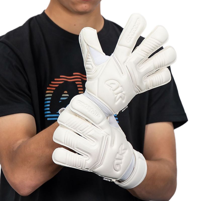 Gyermek kapuskesztyűk 4keepers Champ VII RF2G Jr gold/white 8