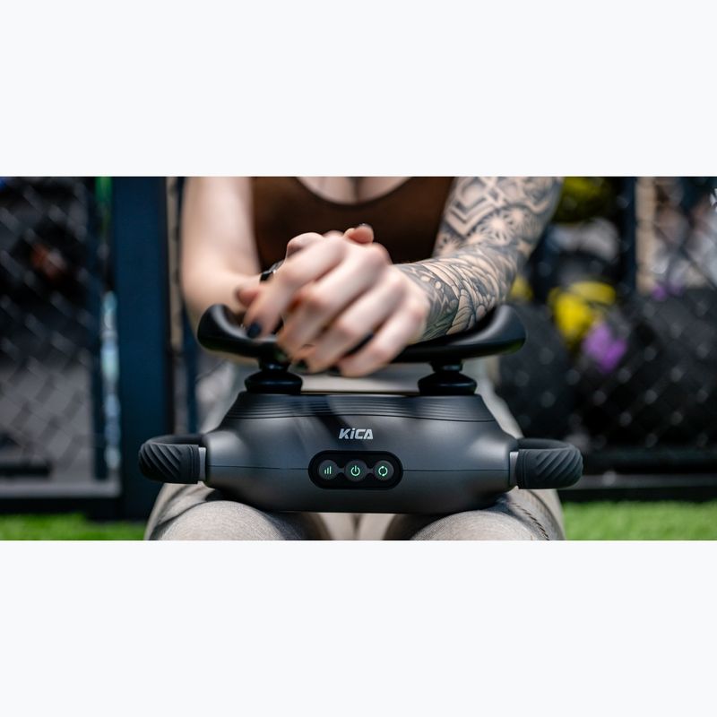 Többfunkciós masszírozó KiCA OmniVibe brown 12