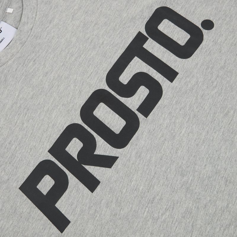 Férfi póló PROSTO Biglog szürke 3