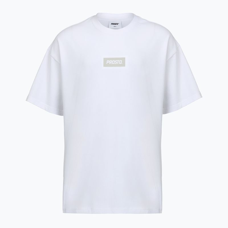 Férfi póló PROSTO Box Logo fehér
