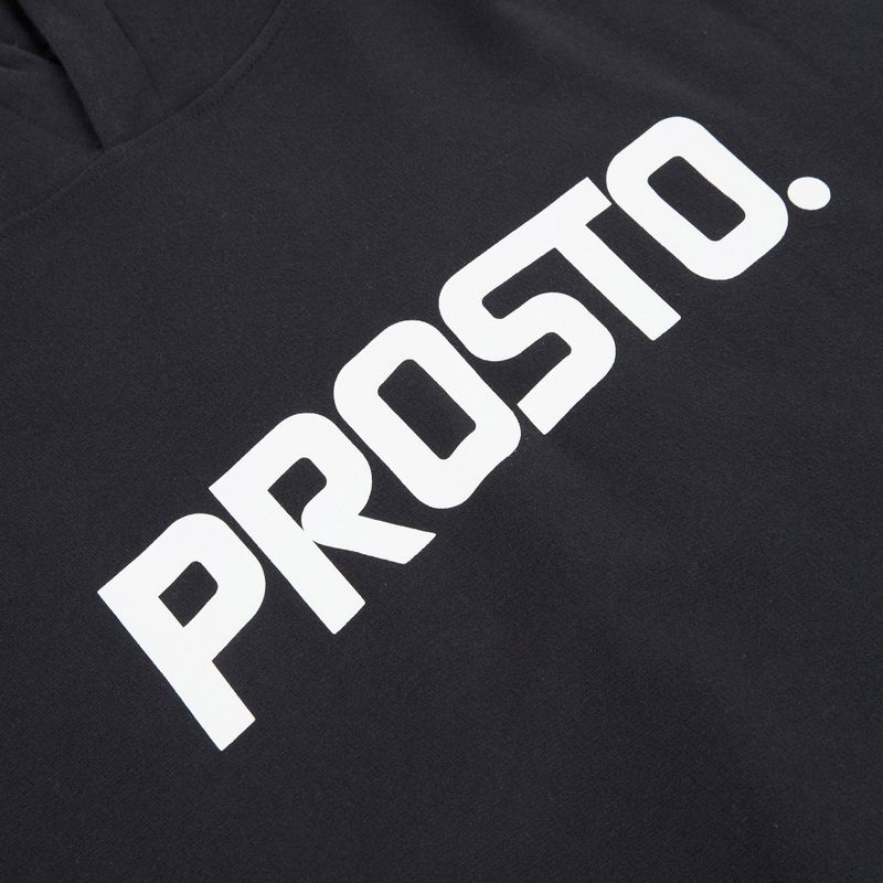 Férfi pulóver PROSTO Biolog Hoodie fekete 3