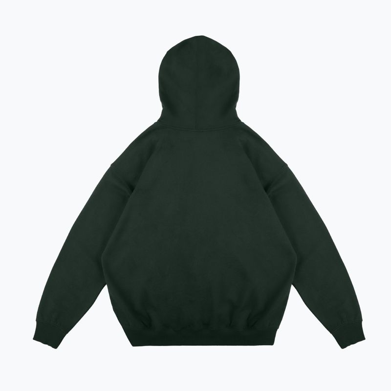 Férfi pulóver PROSTO Biolog Hoodie khaki 2